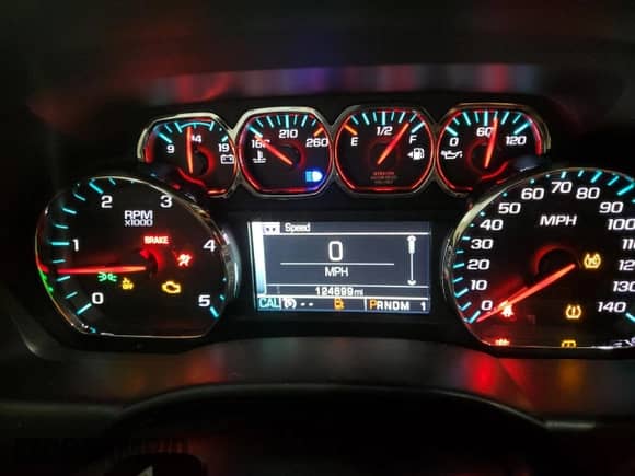 2016 Chevrolet Silverado 2500HD LT with VIN 1GC1KVE82GF155294, listed as a Copart auction lot 65404655 with 124,699 mi miles and Salvage title. Bid and sale history available at DreamBid. Image 9.