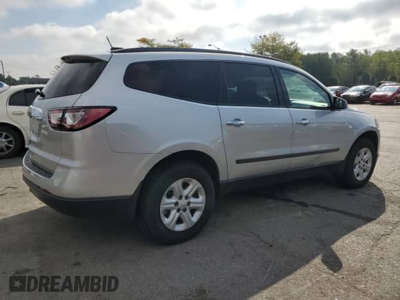 2017 Chevrolet Traverse LS с VIN 1GNKVFKD9HJ231313, выставлен на аукционе Copart как лот 70893935 с пробегом 180 853 миль миль и Списание • Salvage title. История ставок и продаж доступна на DreamBid. Изображение 3.