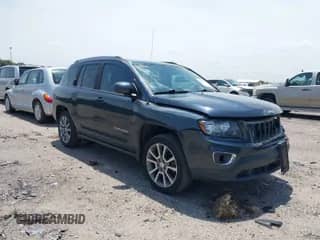 2016 Jeep Compass High Altitude with VIN 1C4NJCEA3GD536062, listed as a IAAI auction lot 39685307 with 90,247 mi miles and . Bid and sale history available at DreamBid. Image 1.
