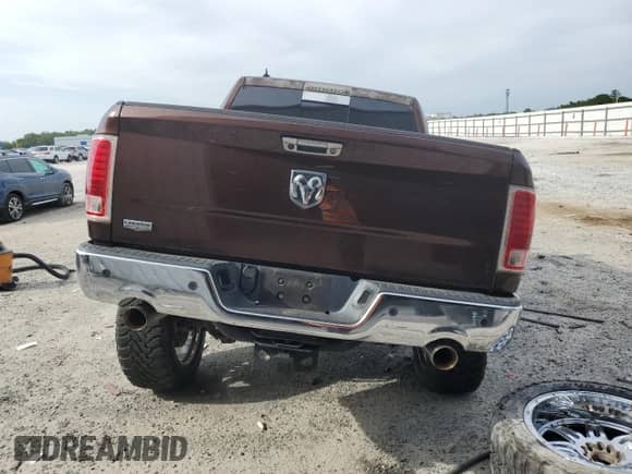 2013 Ram 1500 Laramie with VIN 1C6RR6NT5DS627913, listed as a Copart auction lot 53087435 with 98,989 mi miles and Salvage title. Bid and sale history available at DreamBid. Image 6.