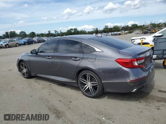 2022 Honda Accord Touring с VIN 1HGCV2F94NA005558, выставлен на аукционе Copart как лот 70187625 с пробегом 84 778 миль миль и Списание • Salvage title. История ставок и продаж доступна на DreamBid. Изображение 2.