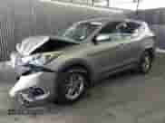 2017 Hyundai Santa Fe 2.4L with VIN 5XYZTDLB0HG403324, listed as a Copart auction lot 81305655 with 110,919 mi miles and Clean title. Bid and sale history available at DreamBid. Image 1.