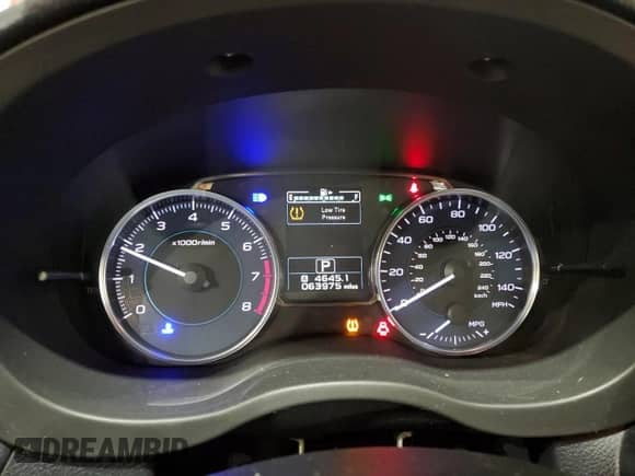 2015 Subaru Impreza Limited with VIN JF1GJAN69FH022934, listed as a Copart auction lot 59637495 with 63,975 mi miles and Salvage title. Bid and sale history available at DreamBid. Image 9.