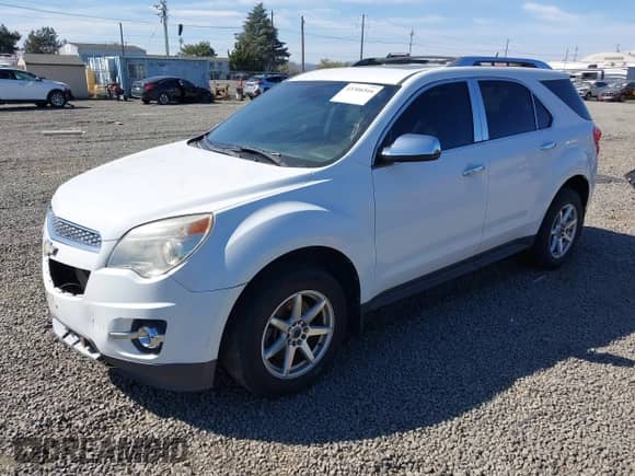 2012 Chevrolet Equinox LTZ z VIN 2GNFLGE5XC6108000, wystawiony jako IAAI lot #43306516 z przebiegiem 196 183 mil mil oraz . Historia ofert i sprzedaży dostępna na DreamBid. Obrazek 2.