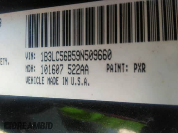 2009 Dodge Avenger SXT с VIN 1B3LC56B59N509660, выставлен на аукционе IAAI как лот 40607655 с пробегом 111 401 миль миль и . История ставок и продаж доступна на DreamBid. Изображение 9.