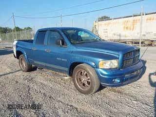 2005 Dodge 1500 SLT with VIN 1D7HA18D95S317063, listed as a IAAI auction lot 43205129 with 293,381 mi miles and . Bid and sale history available at DreamBid. Image 1.