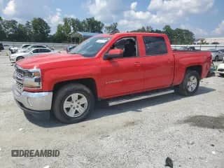 2017 Chevrolet Silverado 1500 LT with VIN 3GCPCREC8HG490658, listed as a Copart auction lot 69357875 with 108,684 mi miles and Salvage title. Bid and sale history available at DreamBid. Image 1.