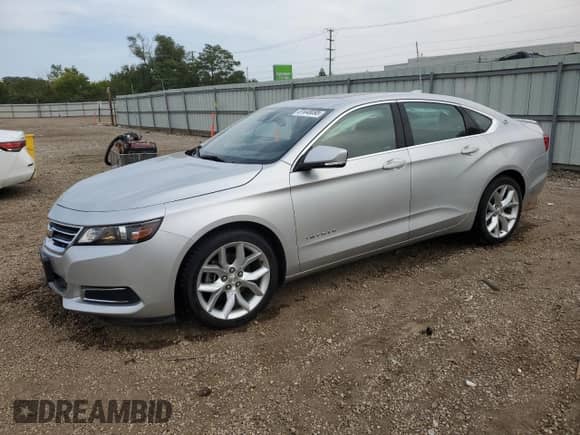 2017 Chevrolet Impala LT with VIN 2G1105S37H9178930, listed as a Copart auction lot 81448095 with 76,075 mi miles and Salvage title. Bid and sale history available at DreamBid. Image 1.