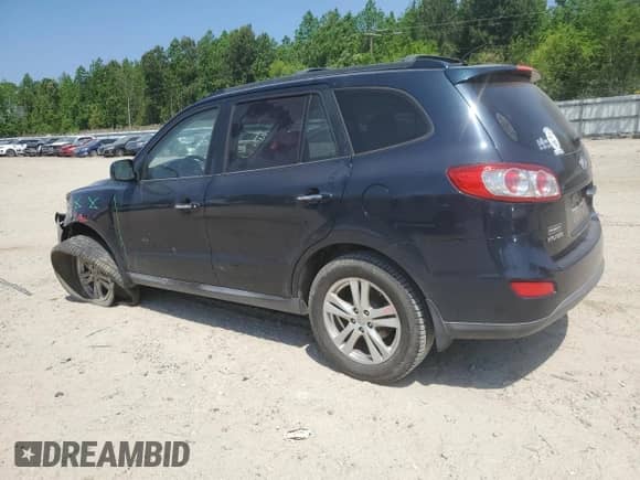 2010 Hyundai Santa Fe Limited with VIN 5NMSK3AB2AH384515, listed as a Copart auction lot 55354885 with 143,193 mi miles and Salvage title. Bid and sale history available at DreamBid. Image 2.
