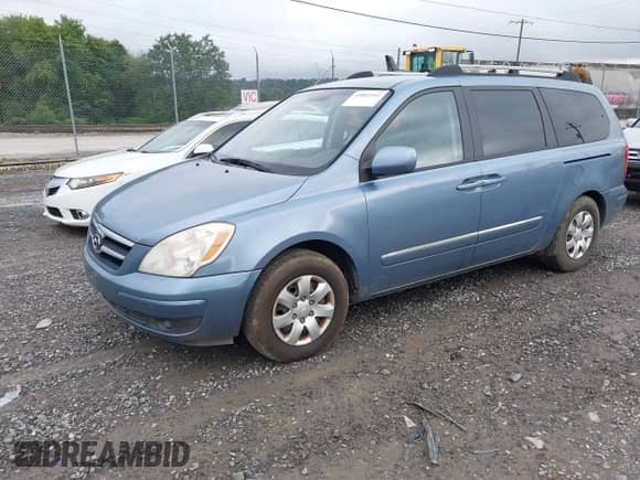 2008 Hyundai Entourage GLS с VIN KNDMC233X86048463, выставлен на аукционе IAAI как лот 43062162 с пробегом 158 720 миль миль и . История ставок и продаж доступна на DreamBid. Изображение 2.