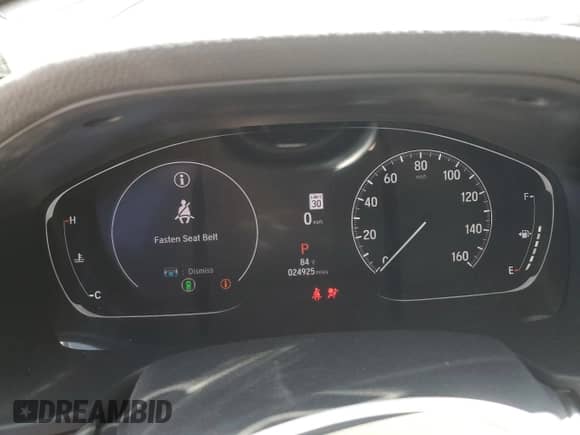 2021 Honda Accord Touring z VIN 1HGCV2F93MA018798, wystawiony jako Copart lot #69067185 z przebiegiem 24 925 mil mil oraz Szkoda całkowita • Salvage title. Historia ofert i sprzedaży dostępna na DreamBid. Obrazek 9.