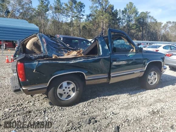 1995 Chevrolet Tahoe z VIN 3GNEK18K1SG111349, wystawiony jako Copart lot #80214594 z przebiegiem Nie podano mil oraz Szkoda całkowita • Salvage title. Historia ofert i sprzedaży dostępna na DreamBid. Obrazek 3.