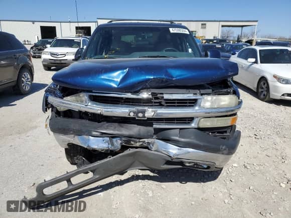 2002 Chevrolet Suburban LS z VIN 3GNFK16Z32G183447, wystawiony jako Copart lot #47598504 z przebiegiem Nie podano mil oraz Szkoda całkowita • Salvage title. Historia ofert i sprzedaży dostępna na DreamBid. Obrazek 5.