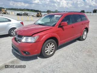 2016 Dodge Journey SXT with VIN 3C4PDCBG5GT137320, listed as a Copart auction lot 71117445 with 162,869 mi miles and Salvage title. Bid and sale history available at DreamBid. Image 1.