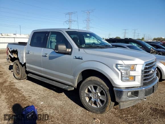 2017 Ford F-150 XL z VIN 1FTEW1EF6HKD72143, wystawiony jako Copart lot #81847325 z przebiegiem 159 988 mil mil oraz Szkoda całkowita • Salvage title. Historia ofert i sprzedaży dostępna na DreamBid. Obrazek 4.