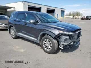 2020 Hyundai Santa Fe SEL with VIN 5NMS33ADXLH246240, listed as a Copart auction lot 85876955 with 130,681 mi miles and Salvage title. Bid and sale history available at DreamBid. Image 4.