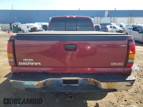 2004 GMC Sierra 1500 SLE with VIN 1GTEK14T24E156642, listed as a Copart auction lot 66039795 with 255,729 mi miles and Clean title. Bid and sale history available at DreamBid. Image 6.