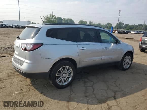 2015 Chevrolet Traverse LT с VIN 1GNKRGKD4FJ157001, выставлен на аукционе Copart как лот 67377235 с пробегом 135 136 миль миль и Чистый • Clean title. История ставок и продаж доступна на DreamBid. Изображение 3.