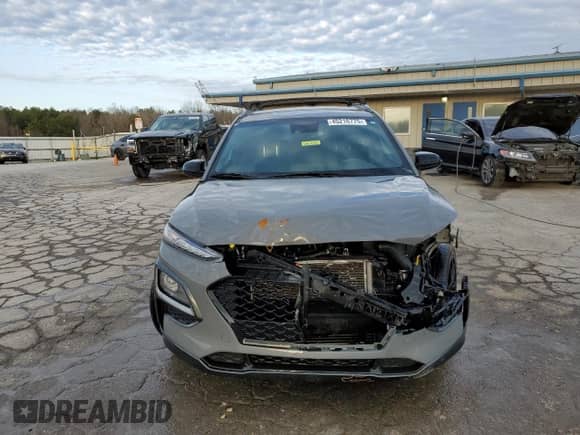 2021 Hyundai Kona Night Edition с VIN KM8K6CA52MU699063, выставлен на аукционе Copart как лот 45216775 с пробегом 58 340 миль миль и Списание • Salvage title. История ставок и продаж доступна на DreamBid. Изображение 5.