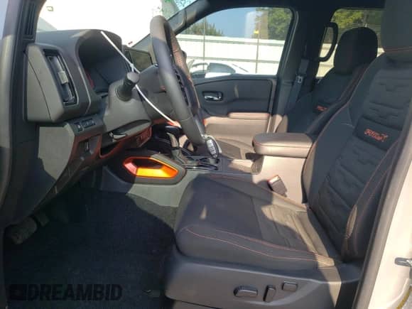 2025 Nissan Frontier Pro-X with VIN 1N6ED1EJ9SN619328, listed as a Copart auction lot 63809825 with 9,798 mi miles and Salvage title. Bid and sale history available at DreamBid. Image 7.