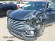 2015 Hyundai Santa Fe GLS with VIN KM8SM4HF1FU089488, listed as a IAAI auction lot 43194645 with 159,478 mi miles and . Bid and sale history available at DreamBid. Image 6.