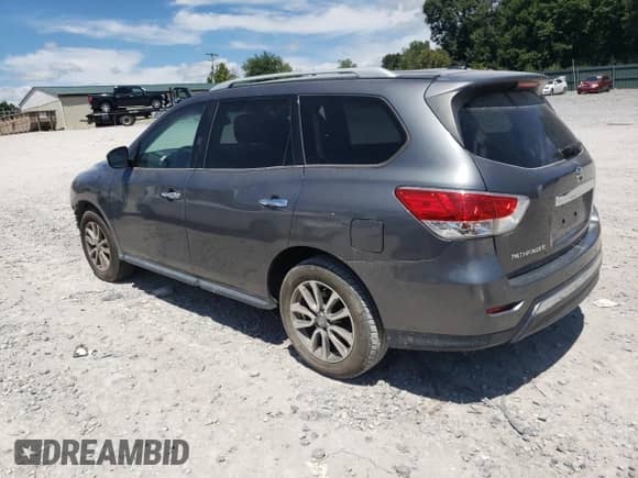 2016 Nissan Pathfinder SL with VIN 5N1AR2MNXGC616353, listed as a Copart auction lot 69844575 with 118,732 mi miles and Salvage title. Bid and sale history available at DreamBid. Image 2.