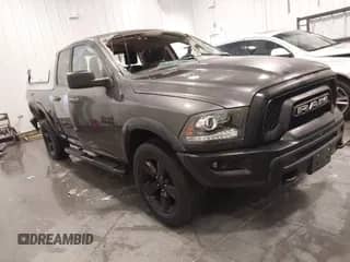 2019 Ram 1500 Warlock z VIN 1C6RR7GG5KS671459, wystawiony jako IAAI lot #41316042 z przebiegiem 59 354 mil mil oraz . Historia ofert i sprzedaży dostępna na DreamBid. Obrazek 1.