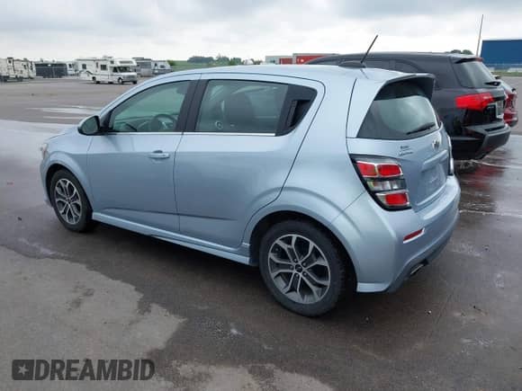 2018 Chevrolet Sonic LT with VIN 1G1JD6SHXJ4106991, listed as a IAAI auction lot 42525331 with 75,819 mi miles and . Bid and sale history available at DreamBid. Image 3.