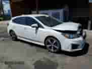 2017 Subaru Impreza Special Sports with VIN 4S3GTAK61H3738199, listed as a Copart auction lot 57181145 with 95,779 mi miles and Salvage title. Bid and sale history available at DreamBid. Image 4.
