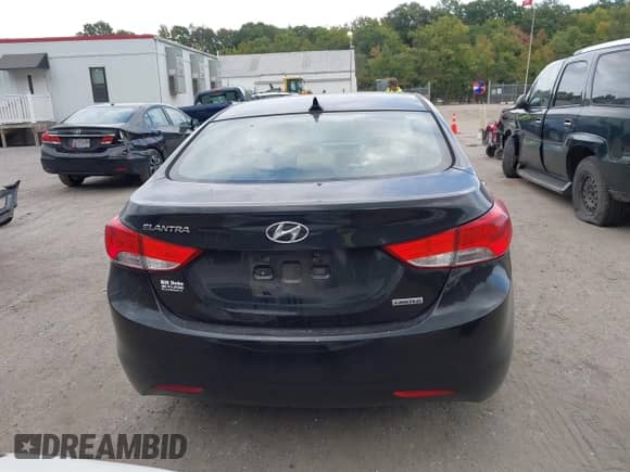 2013 Hyundai Elantra GLS with VIN KMHDH4AE0DU927201, listed as a IAAI auction lot 43383253 with 117,024 mi miles and . Bid and sale history available at DreamBid. Image 16.
