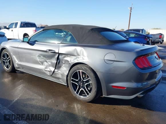 2023 Ford Mustang EcoBoost with VIN 1FATP8UH7P5111378, listed as a IAAI auction lot 41323947 with 45,246 mi miles and . Bid and sale history available at DreamBid. Image 6.