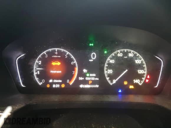 2024 Honda Pilot EX-L with VIN 5FNYG2H51RB012747, listed as a Copart auction lot 52925925 with 26,132 mi miles and Salvage title. Bid and sale history available at DreamBid. Image 9.