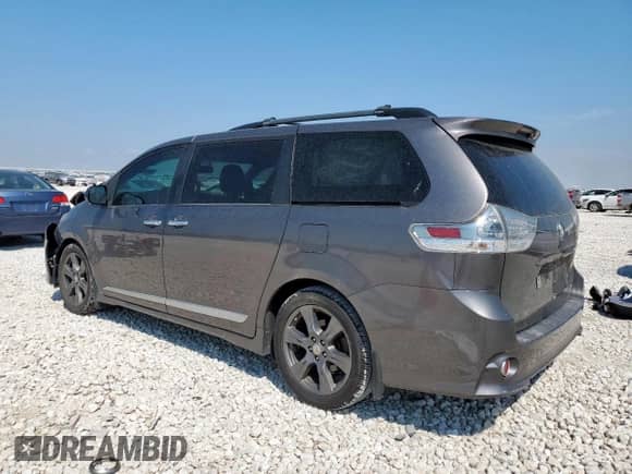 2017 Toyota Sienna SE with VIN 5TDXZ3DCXHS894141, listed as a Copart auction lot 68968775 with 109,334 mi miles and Salvage title. Bid and sale history available at DreamBid. Image 2.