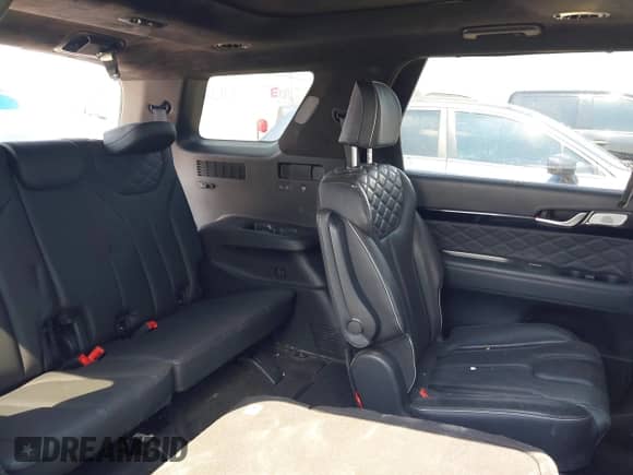 2022 Hyundai Palisade Calligraphy z VIN KM8R7DHE2NU465398, wystawiony jako IAAI lot #43267389 z przebiegiem 64 929 mil mil oraz . Historia ofert i sprzedaży dostępna na DreamBid. Obrazek 8.