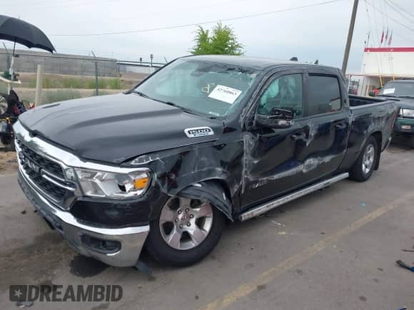2022 Ram 1500 Big Horn with VIN 1C6RRFMG5NN421088, listed as a IAAI auction lot 42760863 with 100,989 mi miles and . Bid and sale history available at DreamBid. Image 17.