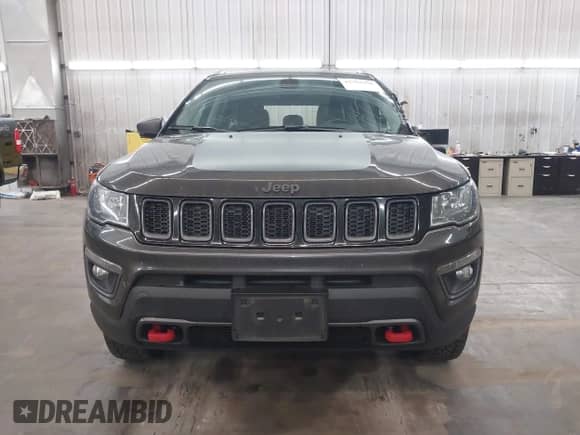 2018 Jeep Compass Trailhawk with VIN 3C4NJDDB5JT419357, listed as a IAAI auction lot 42963355 with 124,314 mi miles and . Bid and sale history available at DreamBid. Image 12.