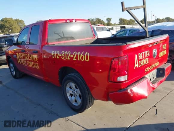 2016 Ram 1500 Tradesman with VIN 1C6RR6FGXGS403641, listed as a IAAI auction lot 43376141 with 153,309 mi miles and . Bid and sale history available at DreamBid. Image 3.