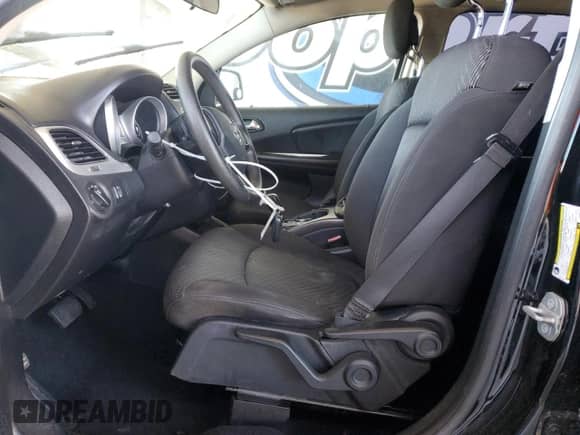 2015 Dodge Journey American Value with VIN 3C4PDCABXFT606406, listed as a Copart auction lot 82624285 with 99,373 mi miles and Clean title. Bid and sale history available at DreamBid. Image 7.