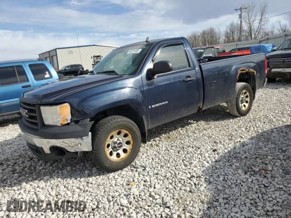 2007 GMC Sierra 1500 Work Truck с VIN 1GTEC14C77Z536988, выставлен на аукционе Copart как лот 49231695 с пробегом 123 248 миль миль и Чистый • Clean title. История ставок и продаж доступна на DreamBid. Изображение 1.