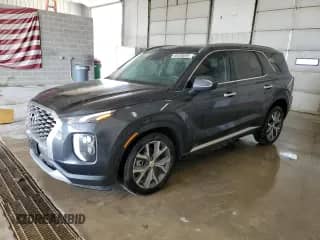 2020 Hyundai Palisade SEL с VIN KM8R44HE4LU060584, выставлен на аукционе Copart как лот 69288895 с пробегом 53 374 миль миль и Списание • Salvage title. История ставок и продаж доступна на DreamBid. Изображение 1.