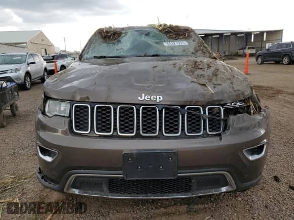 2017 Jeep Grand Cherokee Limited with VIN 1C4RJFBT6HC818003, listed as a Copart auction lot 65321975 with 136,803 mi miles and Salvage title. Bid and sale history available at DreamBid. Image 5.