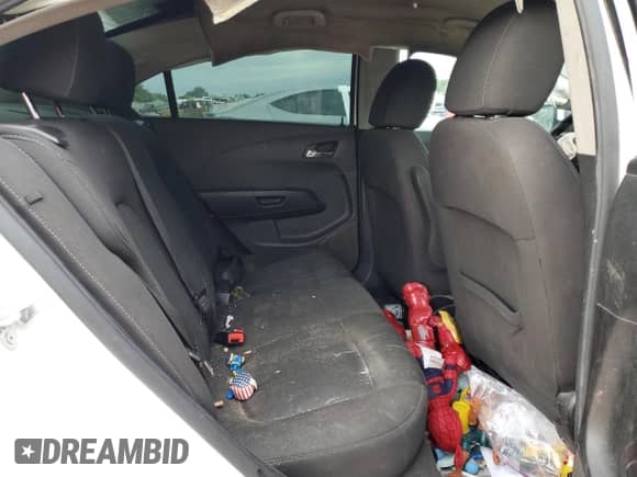2013 Chevrolet Sonic LT with VIN 1G1JD5SH7D4229209, listed as a Copart auction lot 59058675 with 186,075 mi miles and Salvage title. Bid and sale history available at DreamBid. Image 10.
