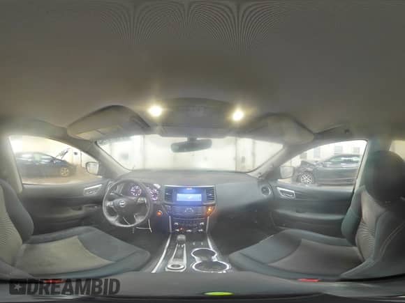 2017 Nissan Pathfinder Platinum with VIN 5N1DR2MM3HC640502, listed as a Copart auction lot 71674195 with 120,696 mi miles and Clean title. Bid and sale history available at DreamBid. Image 16.