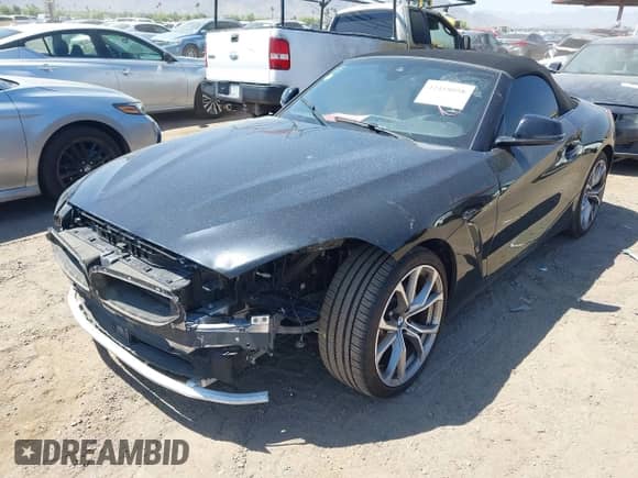 2020 BMW Z4 sDrive30i with VIN WBAHF3C06LWW72769, listed as a IAAI auction lot 42458058 with 38,448 mi miles and . Bid and sale history available at DreamBid. Image 6.