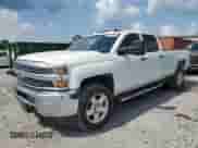 2017 Chevrolet Silverado 2500HD Work Truck with VIN 1GC1KUEG8HF199769, listed as a Copart auction lot 62151195 with 61,225 mi miles and Salvage title. Bid and sale history available at DreamBid. Image 1.