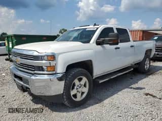 2017 Chevrolet Silverado 2500HD Work Truck with VIN 1GC1KUEG8HF199769, listed as a Copart auction lot 62151195 with 61,225 mi miles and Salvage title. Bid and sale history available at DreamBid. Image 1.