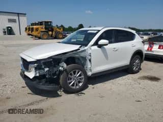 2023 Mazda CX-5 S Select z VIN JM3KFBBM4P0239426, wystawiony jako Copart lot #62167105 z przebiegiem 14 333 mil mil oraz Szkoda całkowita • Salvage title. Historia ofert i sprzedaży dostępna na DreamBid. Obrazek 1.
