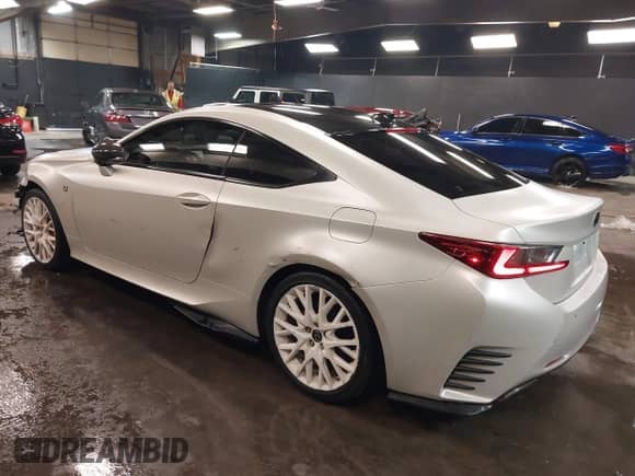 2016 Lexus RC 300 F Sport z VIN JTHSM5BC6G5000114, wystawiony jako IAAI lot #41608559 z przebiegiem 156 692 mil mil oraz . Historia ofert i sprzedaży dostępna na DreamBid. Obrazek 3.