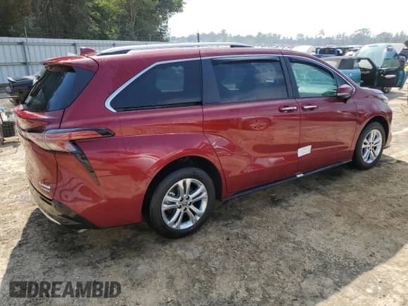 2022 Toyota Sienna Platinum с VIN 5TDESKFC3NS064258, выставлен на аукционе Copart как лот 75260414 с пробегом Не указан миль и Списание • Salvage title. История ставок и продаж доступна на DreamBid. Изображение 3.