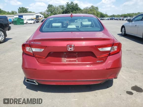 2018 Honda Accord Touring with VIN 1HGCV1F99JA039810, listed as a Copart auction lot 66621995 with Not provided miles and Salvage title. Bid and sale history available at DreamBid. Image 6.